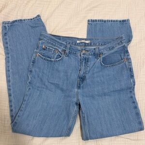 Women's Levi Low Pro Straight Leg Jeans